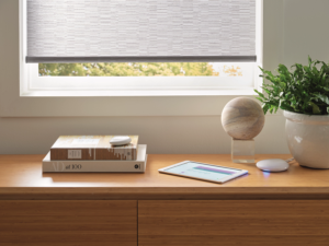 various ways to control automated shades, with remote, ipad or smart home system
